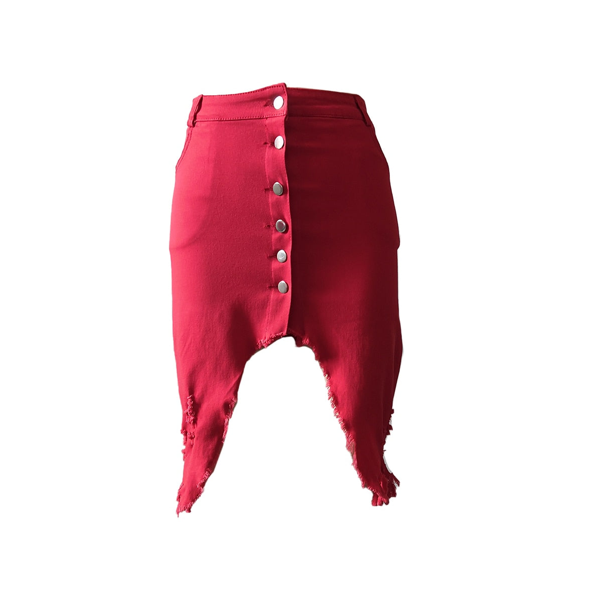 Boho High waist Denim Skirt - Top Boho