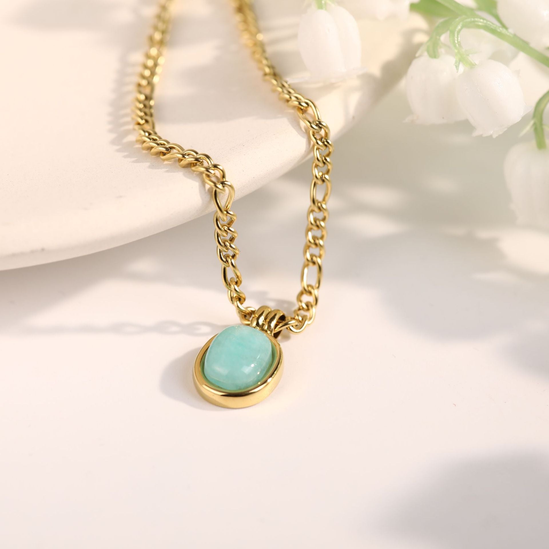 Vintage Water Drop Pendant Necklace - Top Boho