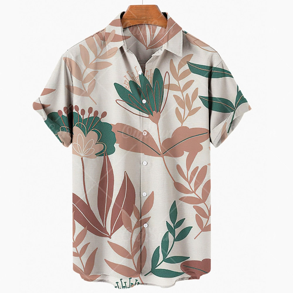 Boho Retro Hawaiian Shirt - Top Boho