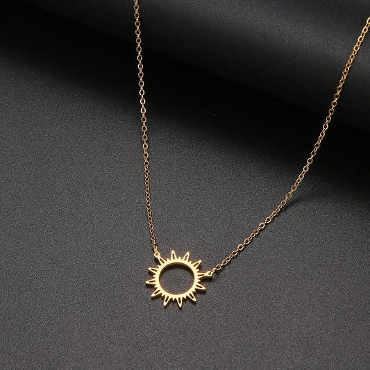 Boho Sun Hollow Out Pendant - Top Boho