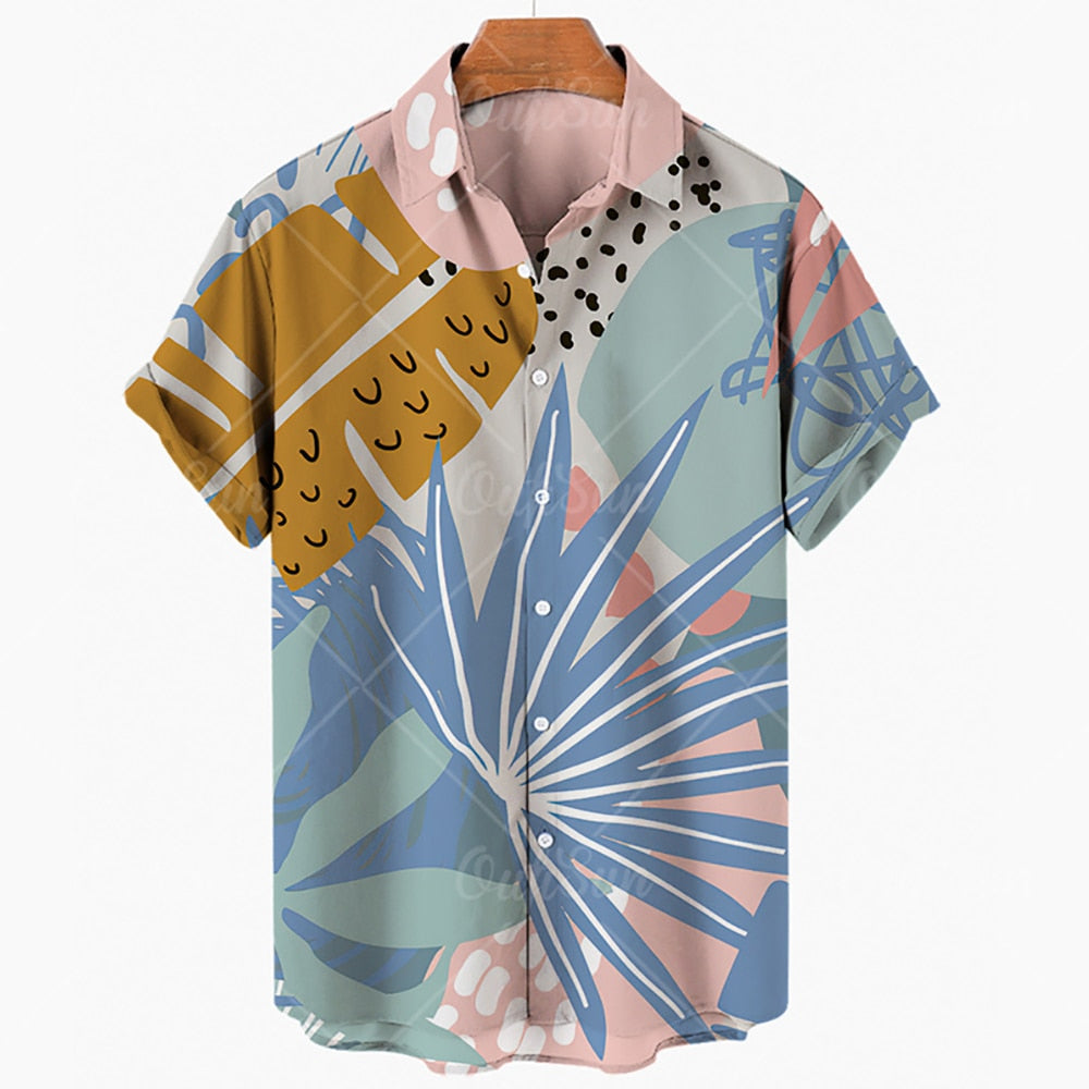 Boho Retro Hawaiian Shirt - Top Boho