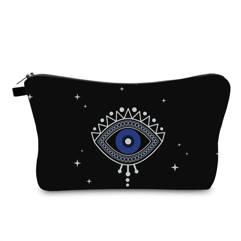 Turkish Evil Eye Toiletry Bag - Top Boho