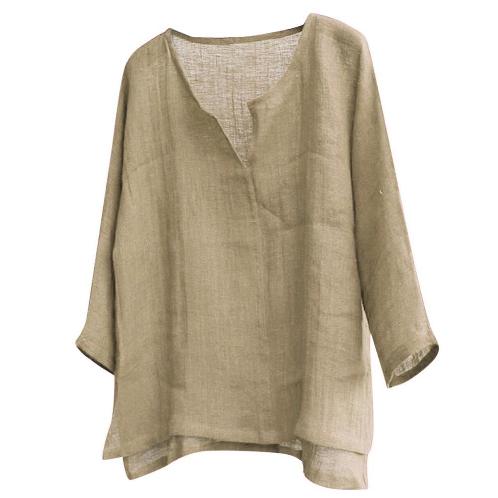 Boho Chic Loose Linen Shirts - Top Boho