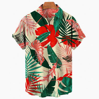 Boho Retro Hawaiian Shirt - Top Boho