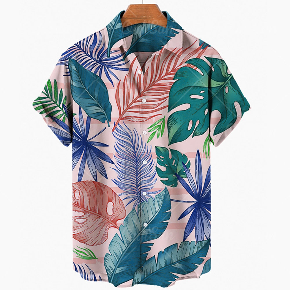 Boho Retro Hawaiian Shirt - Top Boho