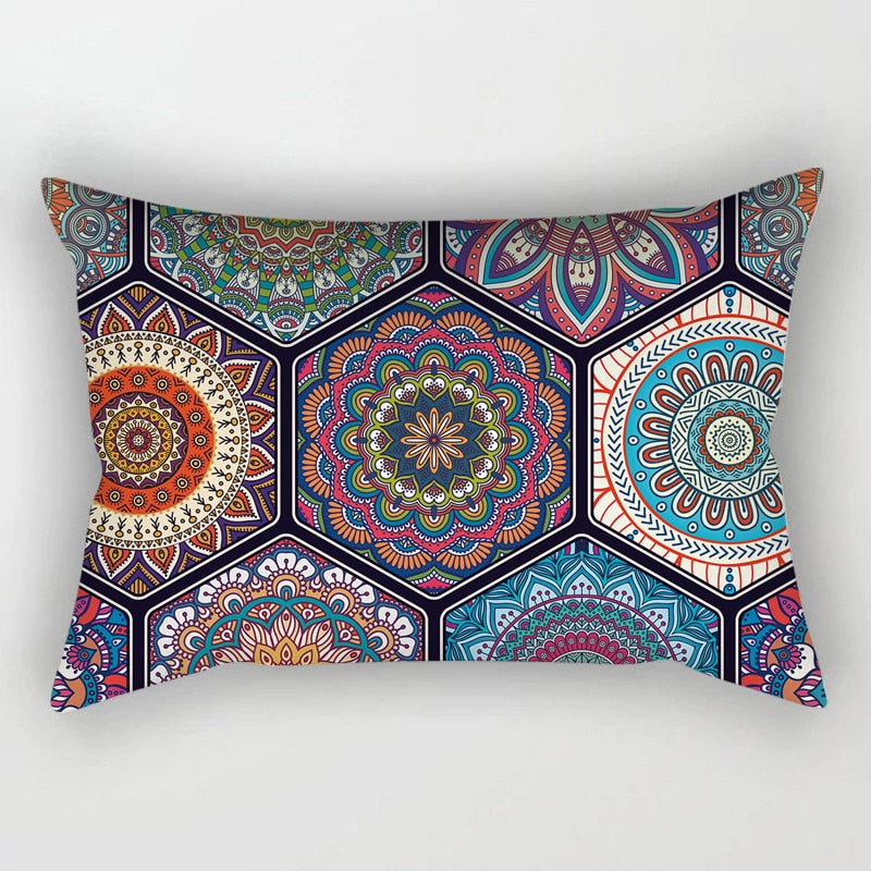 Mandala Pattern Cushion Covers - Top Boho