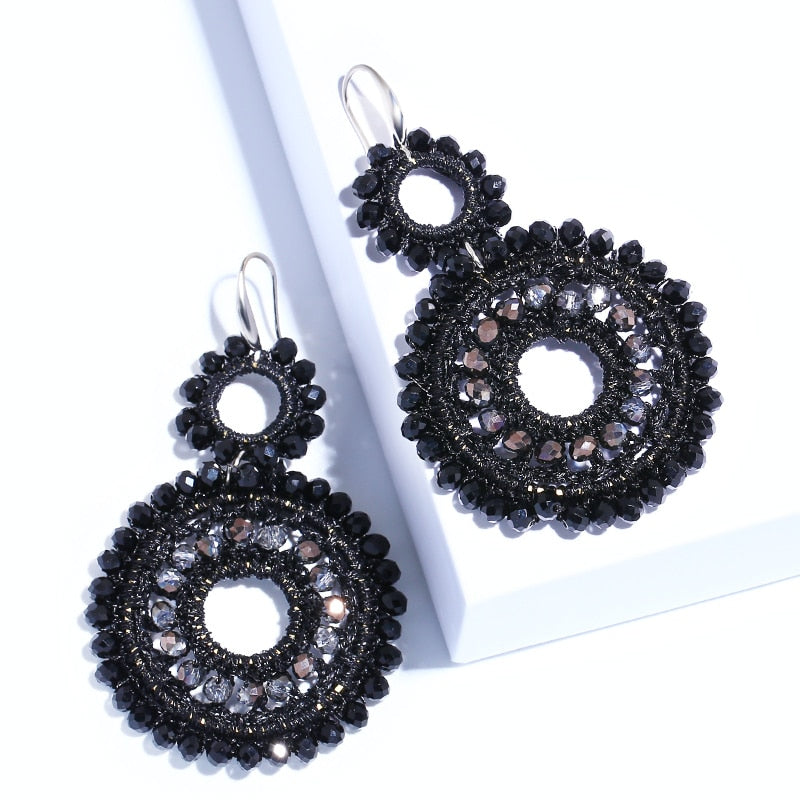 Boho Beaded Drop Earrings - Top Boho