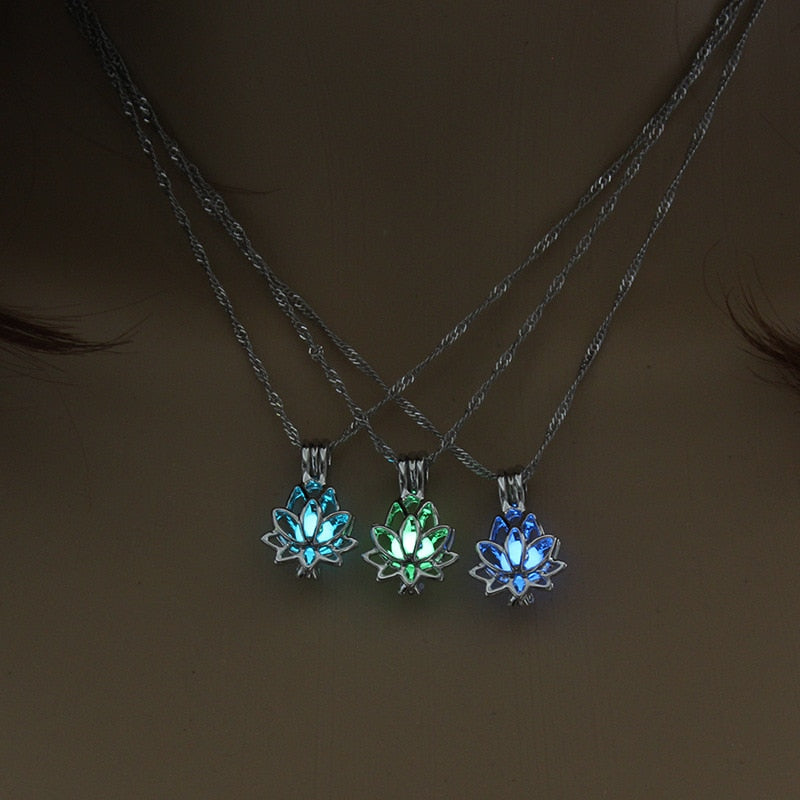 Glow-In-The-Dark Pendant Necklaces - Top Boho