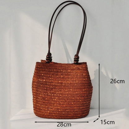 Handmade Woven Straw Beach Bags - Top Boho