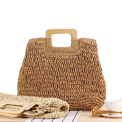 Handmade Woven Straw Beach Bags - Top Boho