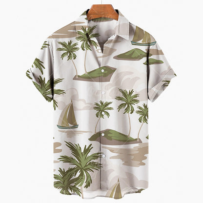 Boho Retro Hawaiian Shirt - Top Boho