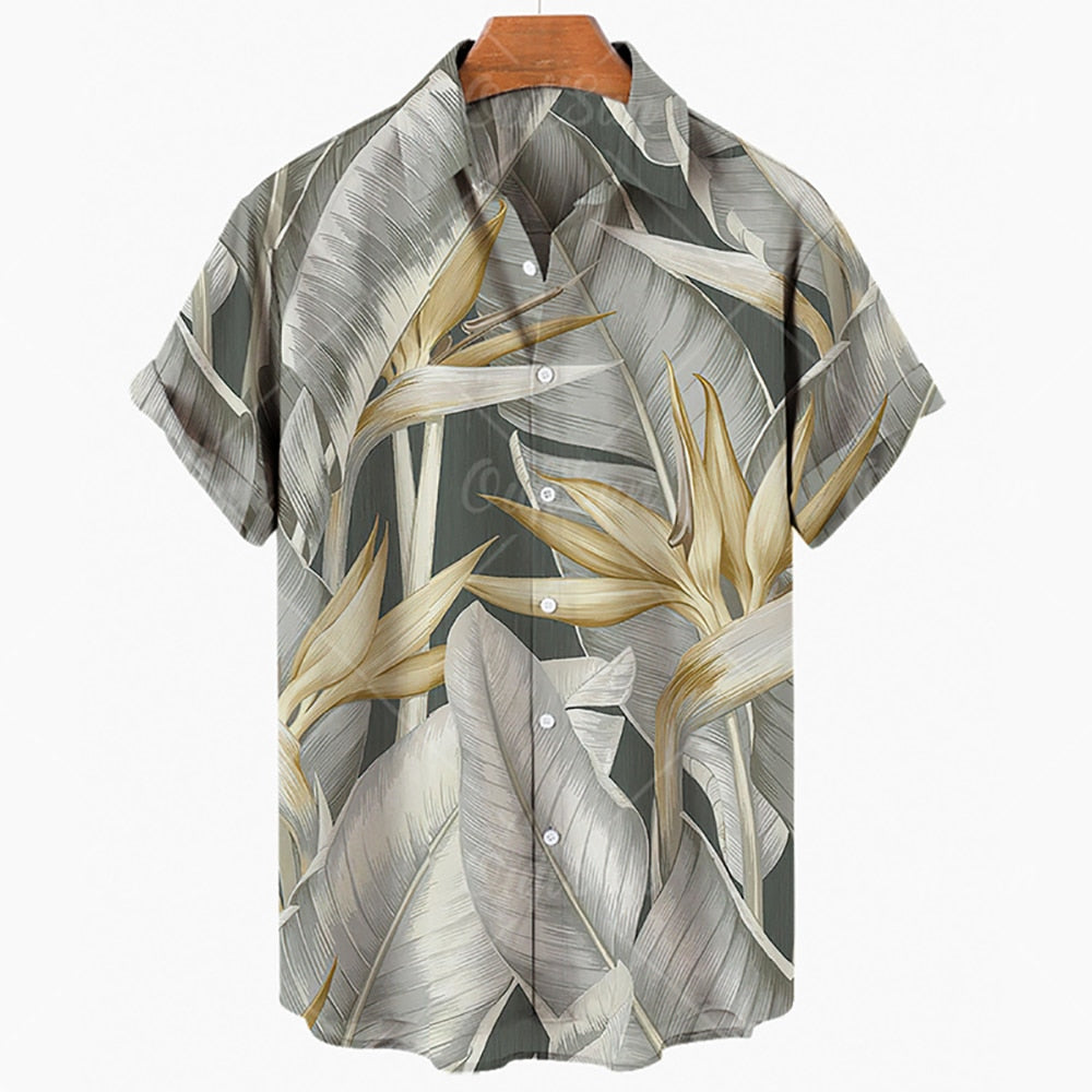 Boho Retro Hawaiian Shirt - Top Boho