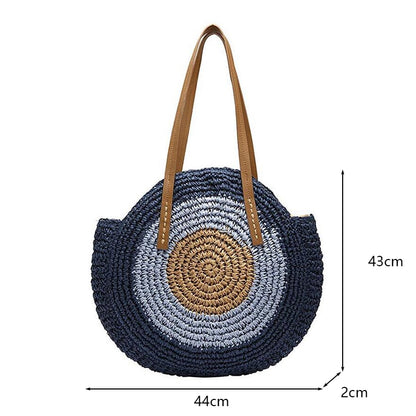 Handmade Woven Straw Beach Bags - Top Boho