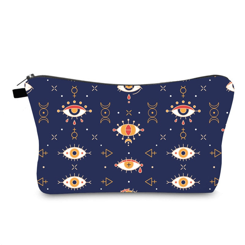 Turkish Evil Eye Toiletry Bag - Top Boho