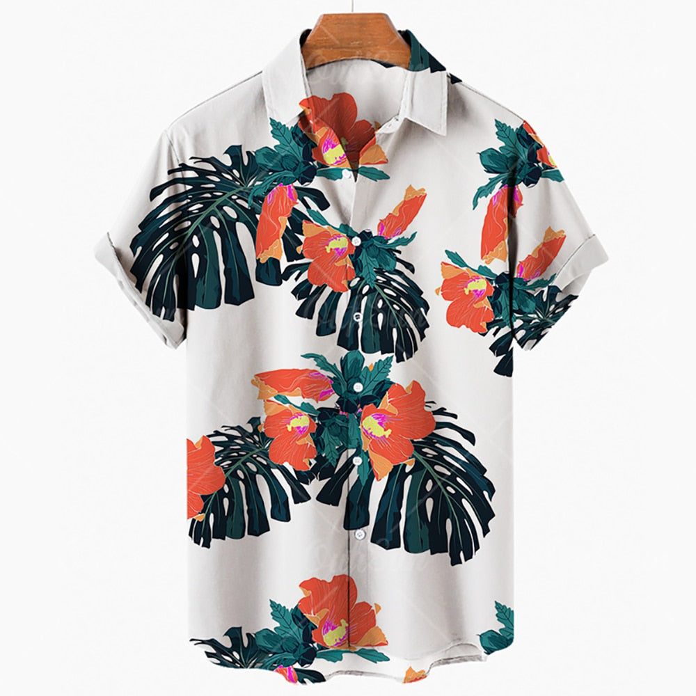 Boho Retro Hawaiian Shirt - Top Boho