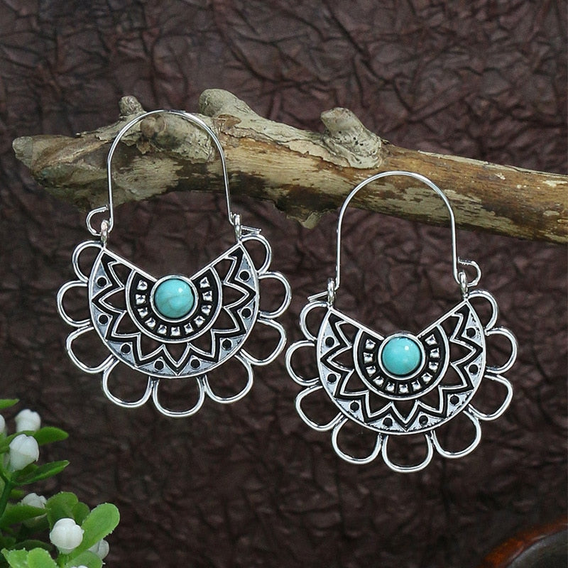 Boho Vintage Drop Earrings - Top Boho