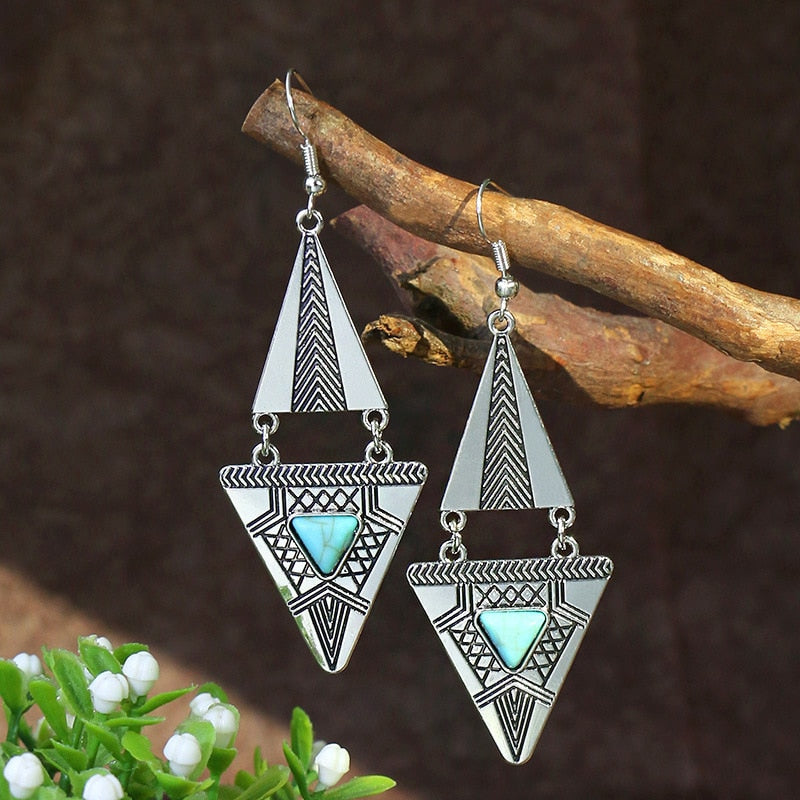 Boho Vintage Drop Earrings - Top Boho