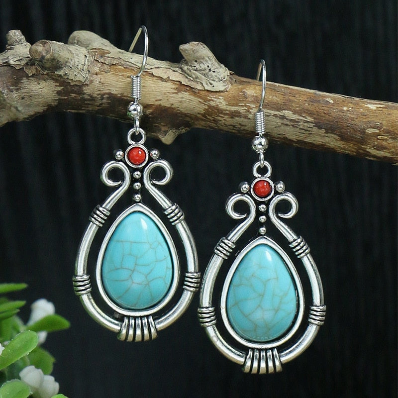 Boho Vintage Drop Earrings - Top Boho