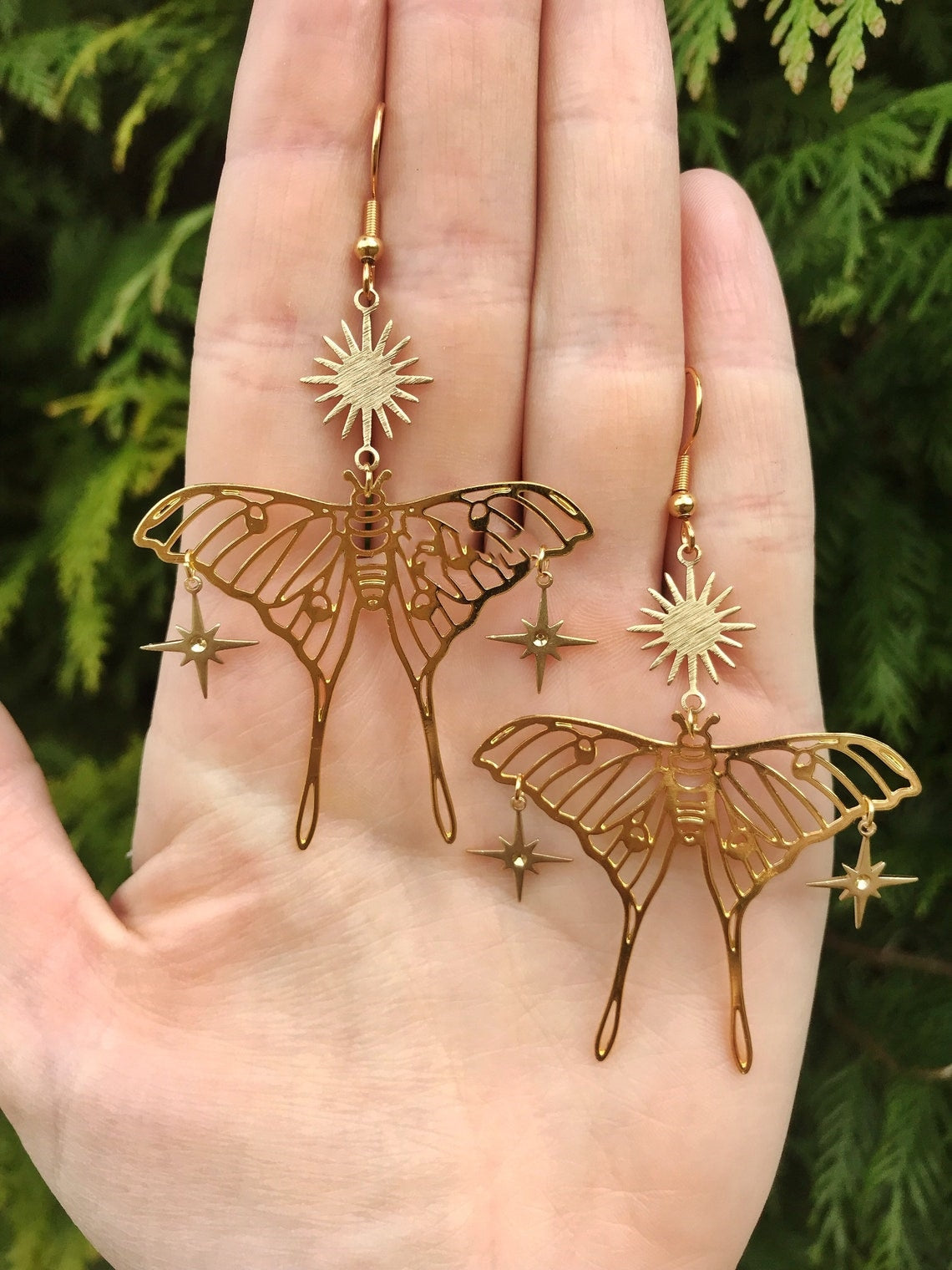 Boho Sun Butterfly Earrings - Top Boho