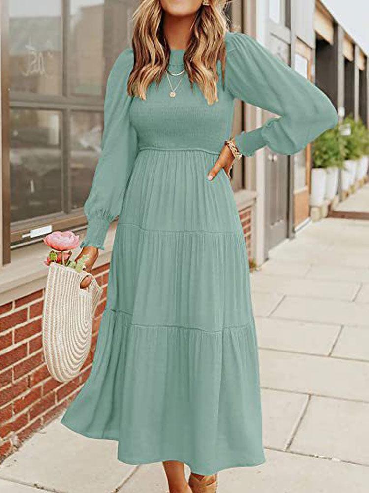 Boho Chic Flying Sleeve Dress - Top Boho