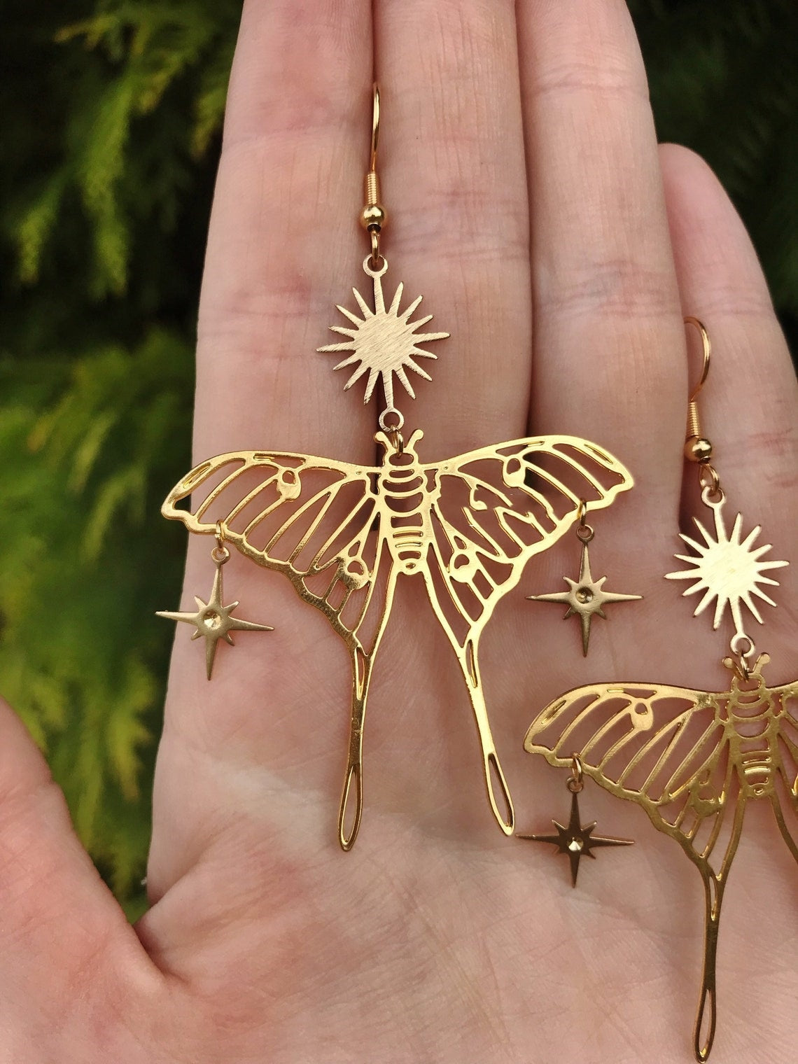 Boho Sun Butterfly Earrings - Top Boho