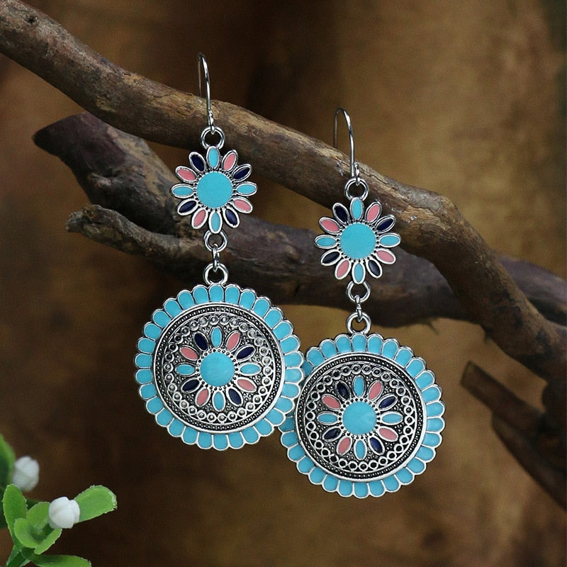 Boho Vintage Drop Earrings - Top Boho