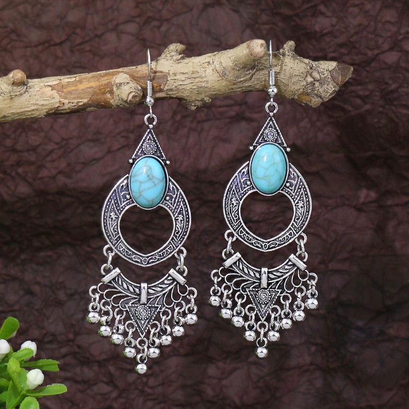 Boho Vintage Drop Earrings - Top Boho