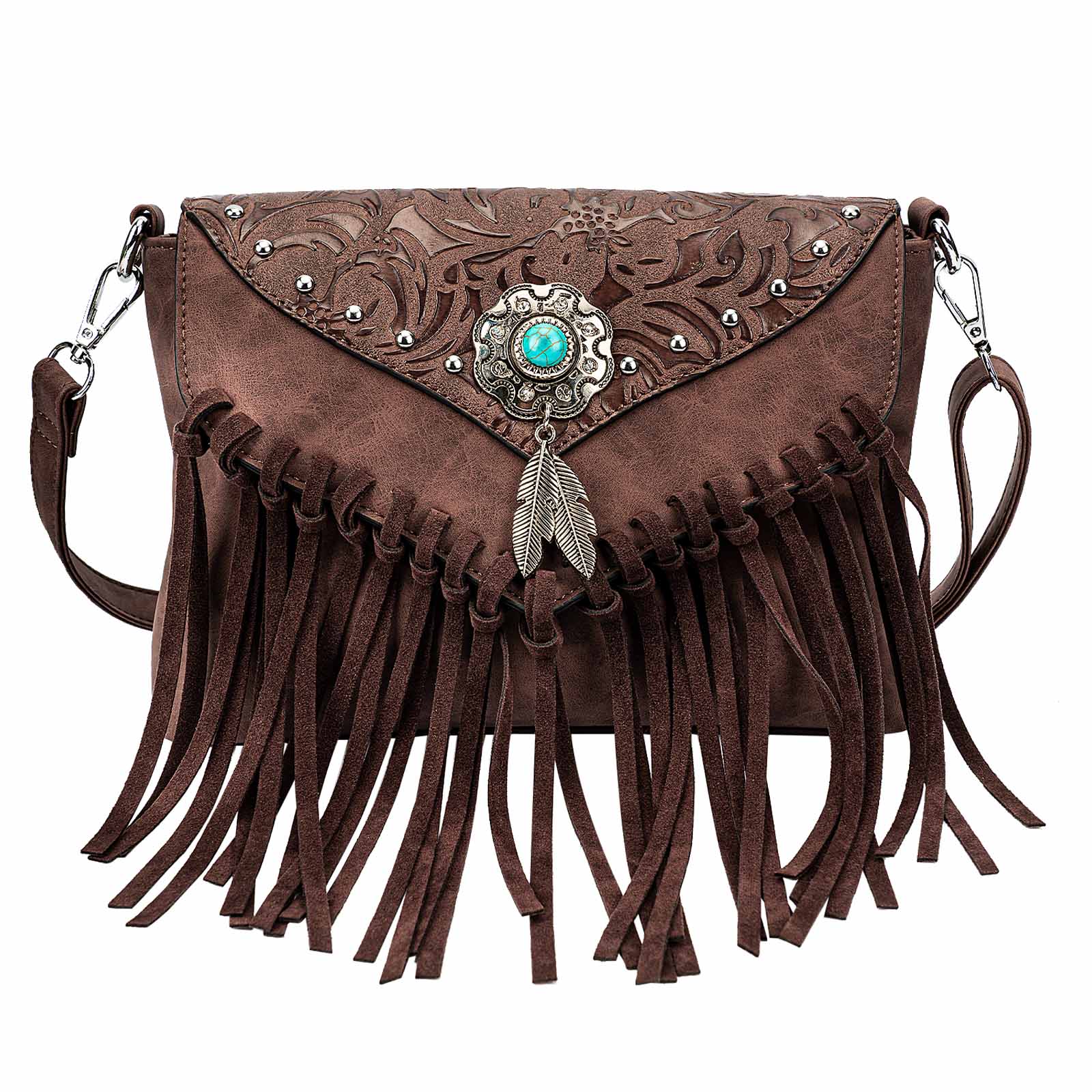 Boho chic crossbody on sale bag