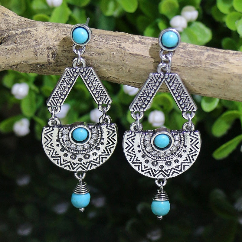 Boho Vintage Drop Earrings - Top Boho