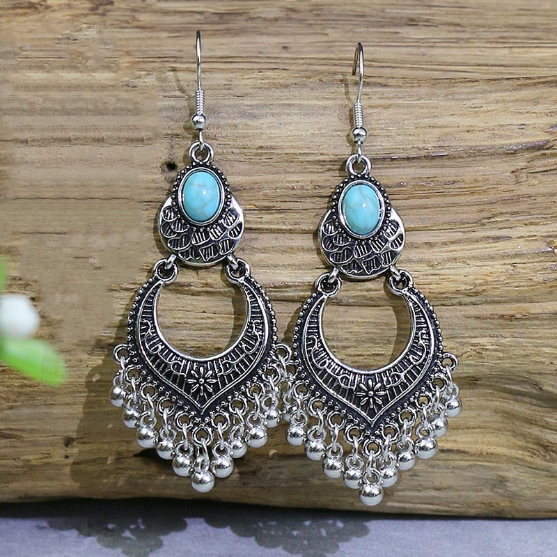 Boho Vintage Drop Earrings - Top Boho