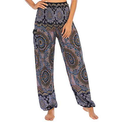 Boho Printed Harem Pants - Top Boho