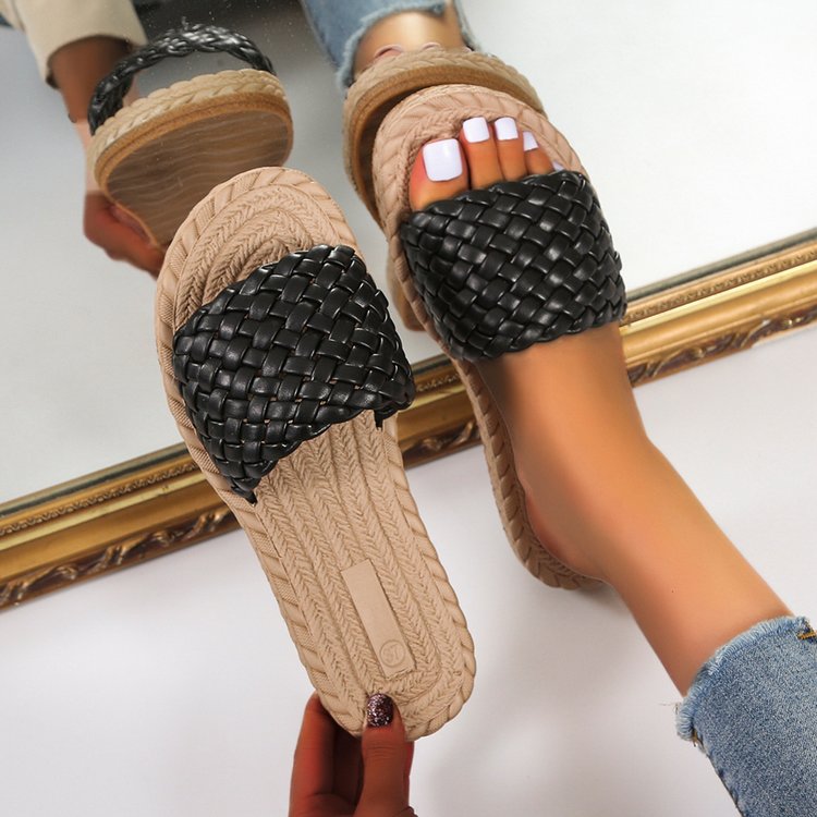 Boho Weave Braided Sandals - Top Boho