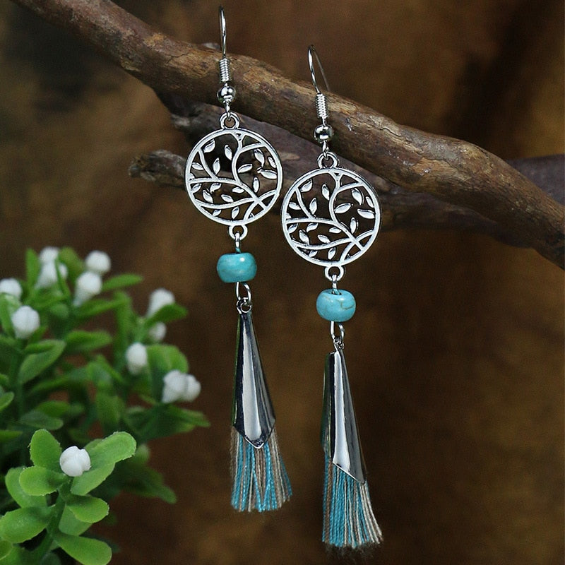 Boho Vintage Drop Earrings - Top Boho