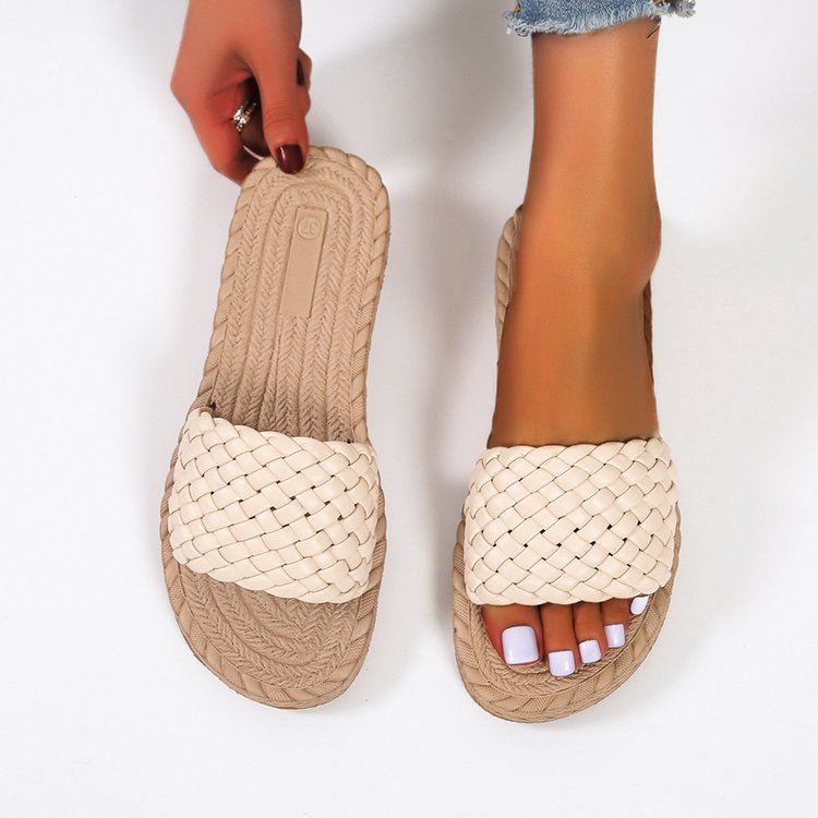 Boho Weave Braided Sandals - Top Boho