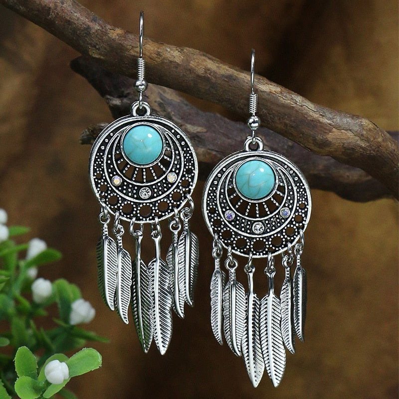 Boho Vintage Drop Earrings - Top Boho