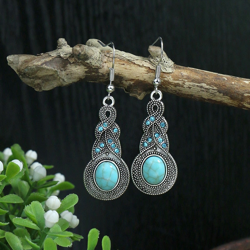 Boho Vintage Drop Earrings - Top Boho