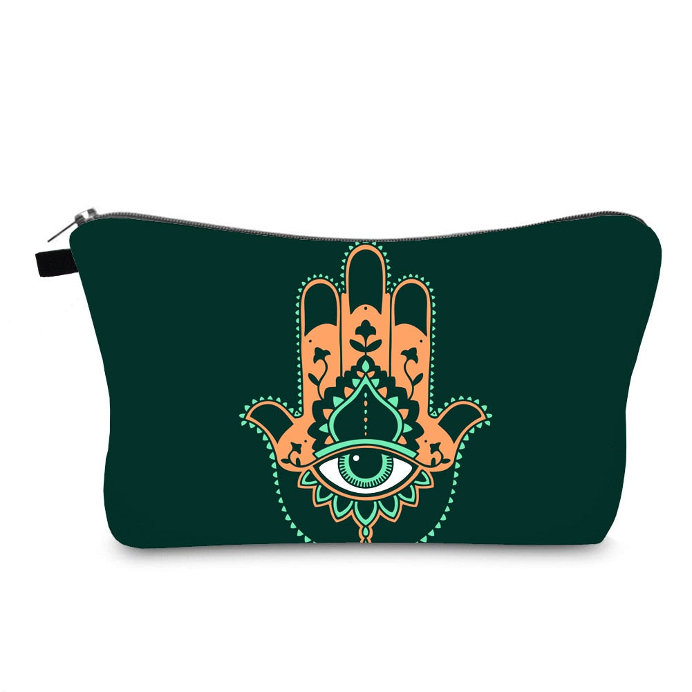 Turkish Evil Eye Toiletry Bag - Top Boho