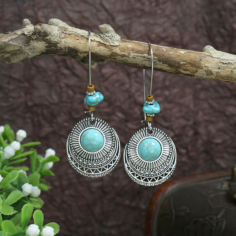 Boho Vintage Drop Earrings - Top Boho