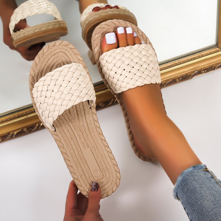 Boho Weave Braided Sandals - Top Boho