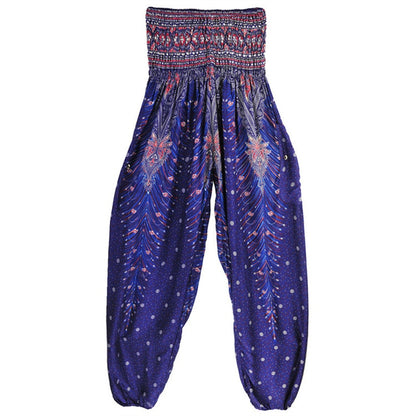 Boho Printed Harem Pants - Top Boho