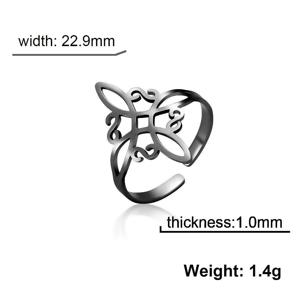 Skyrim Witch Knot Ring - Top Boho