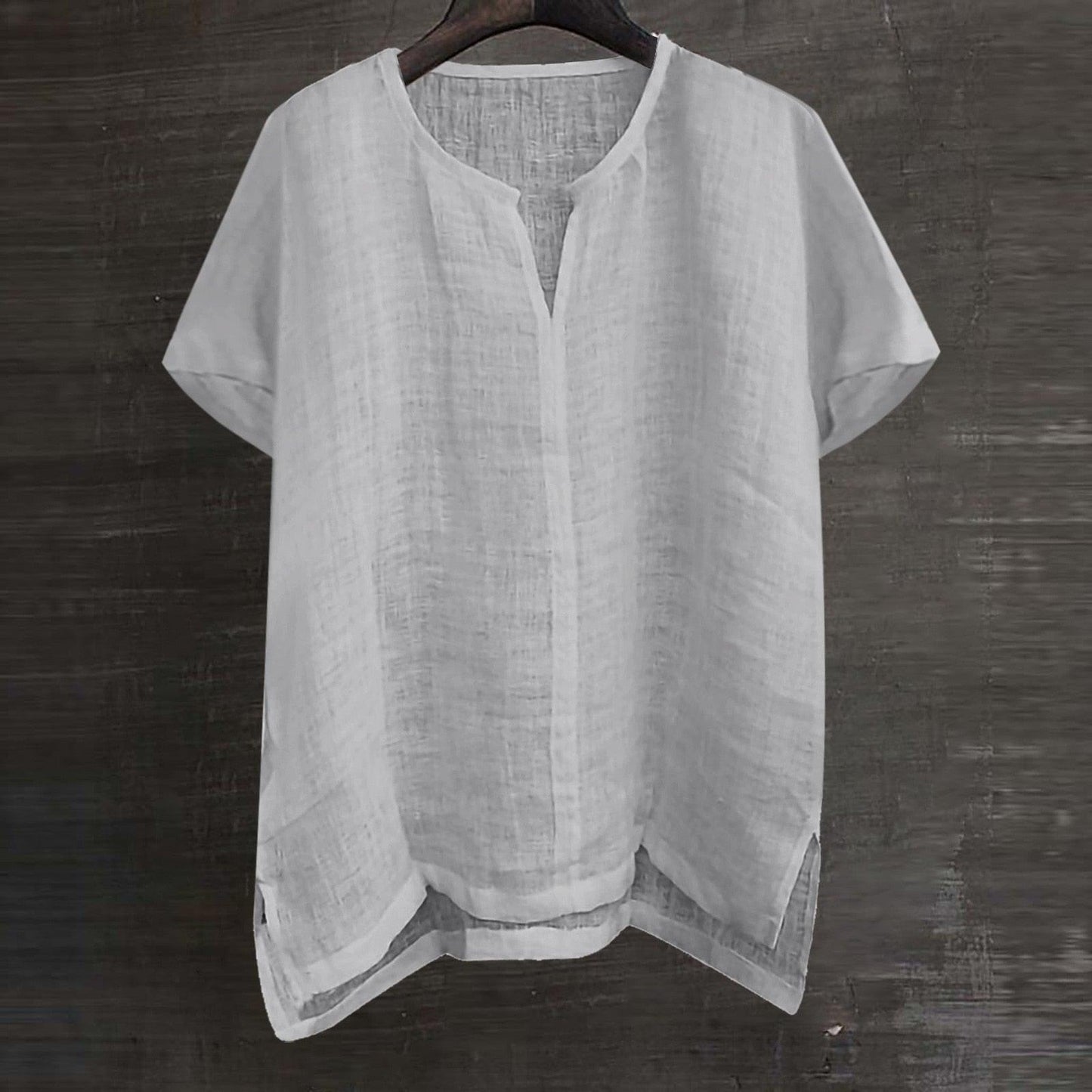 Boho Chic Loose Linen Shirts - Top Boho